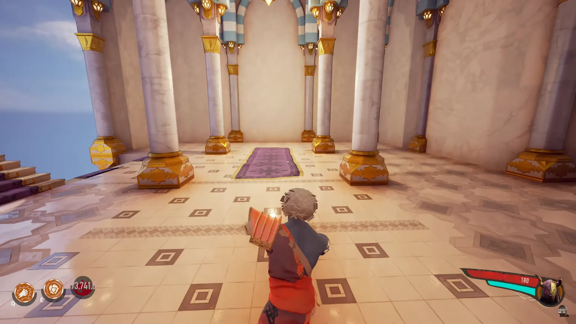 exploring a barren test map