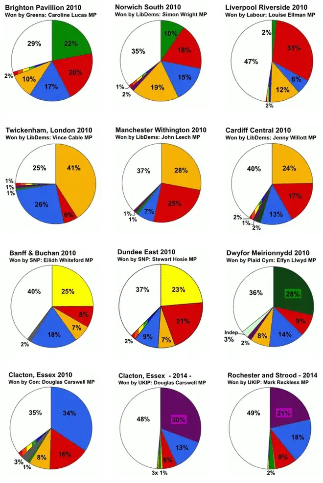 How election results are could be displayed, constituency level