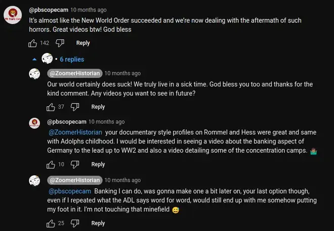 A screenshot featuring the quotes mentioned above.