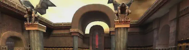 A Vista of one of Quake 3’s Maps