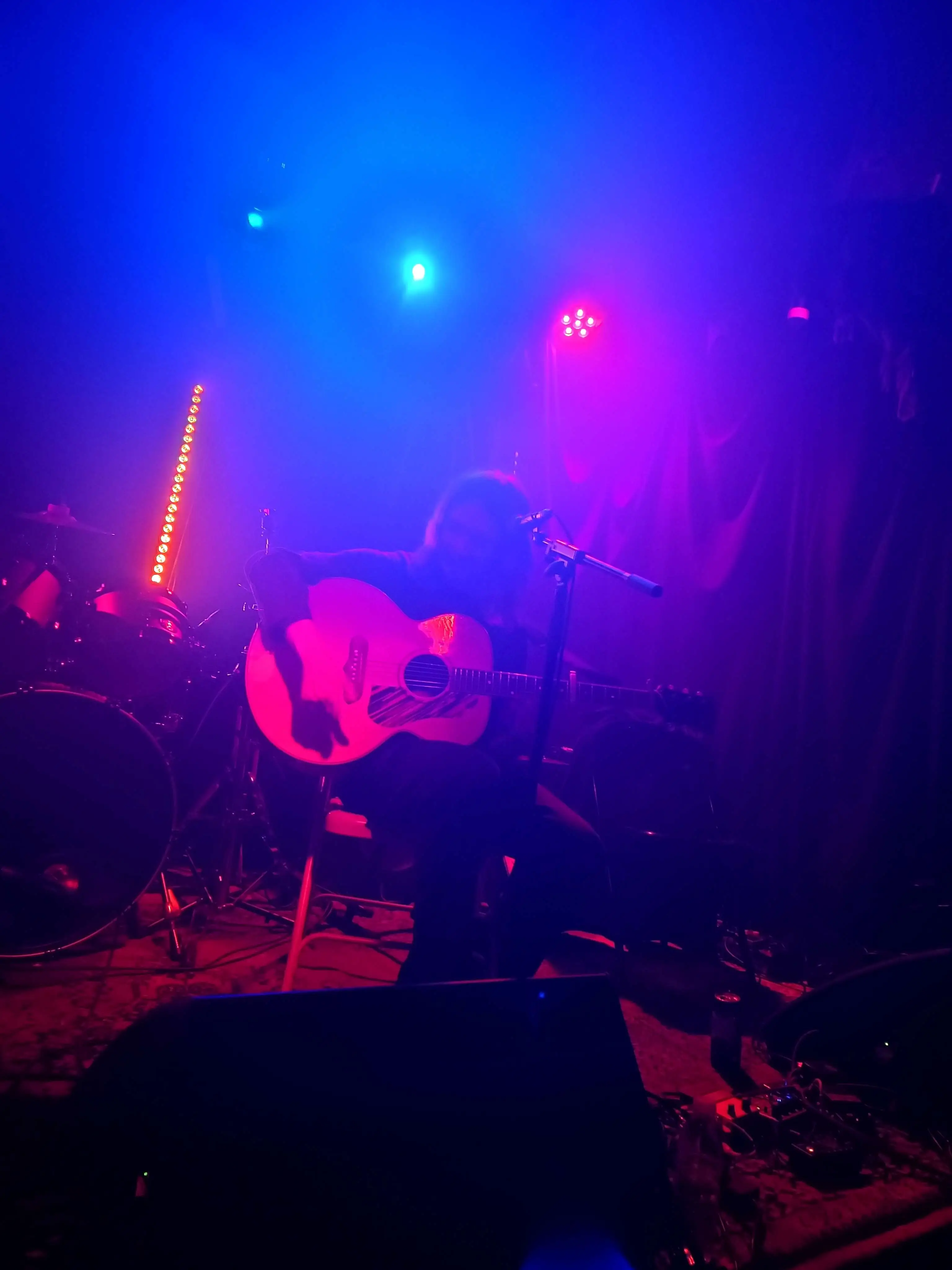 a foggy venue making for foggy pictures