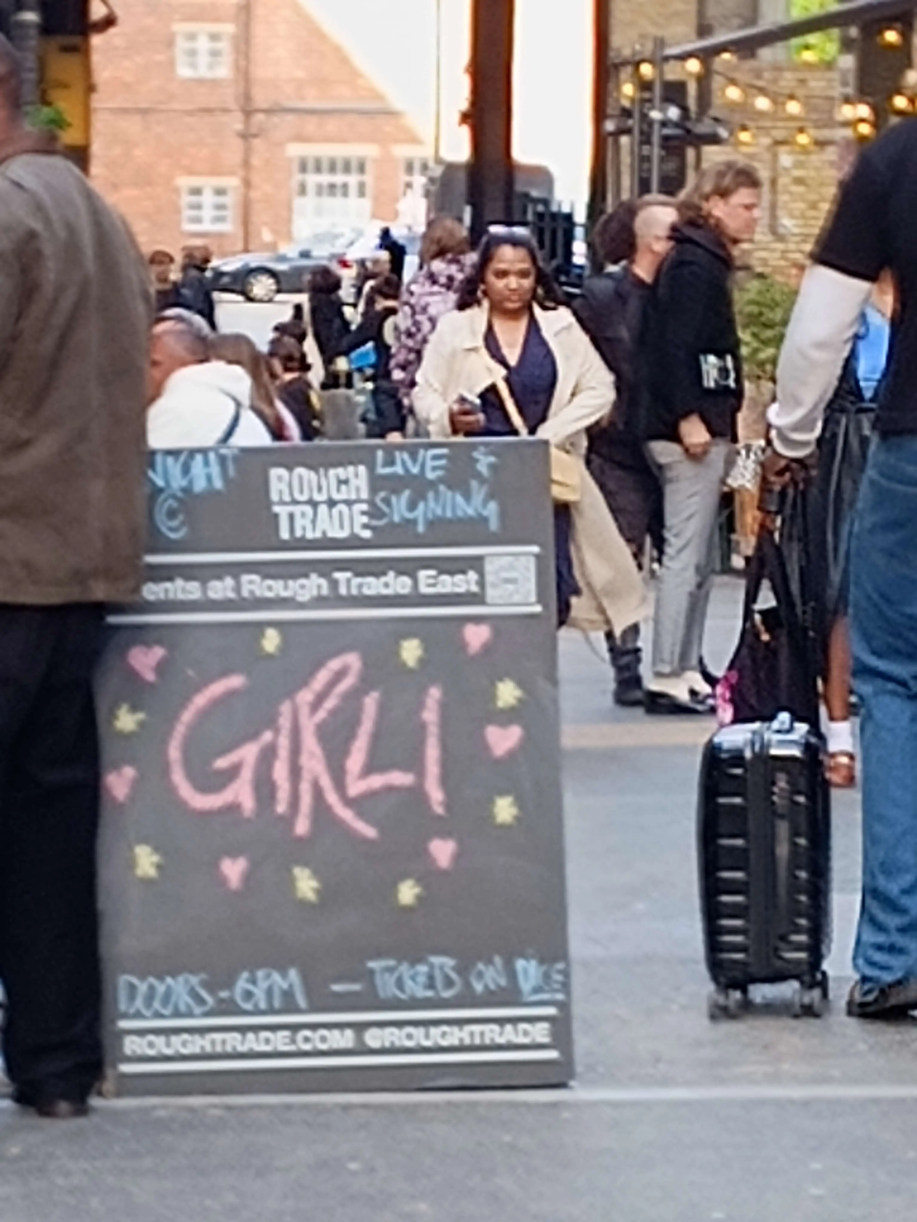 Girli Poster on the Street