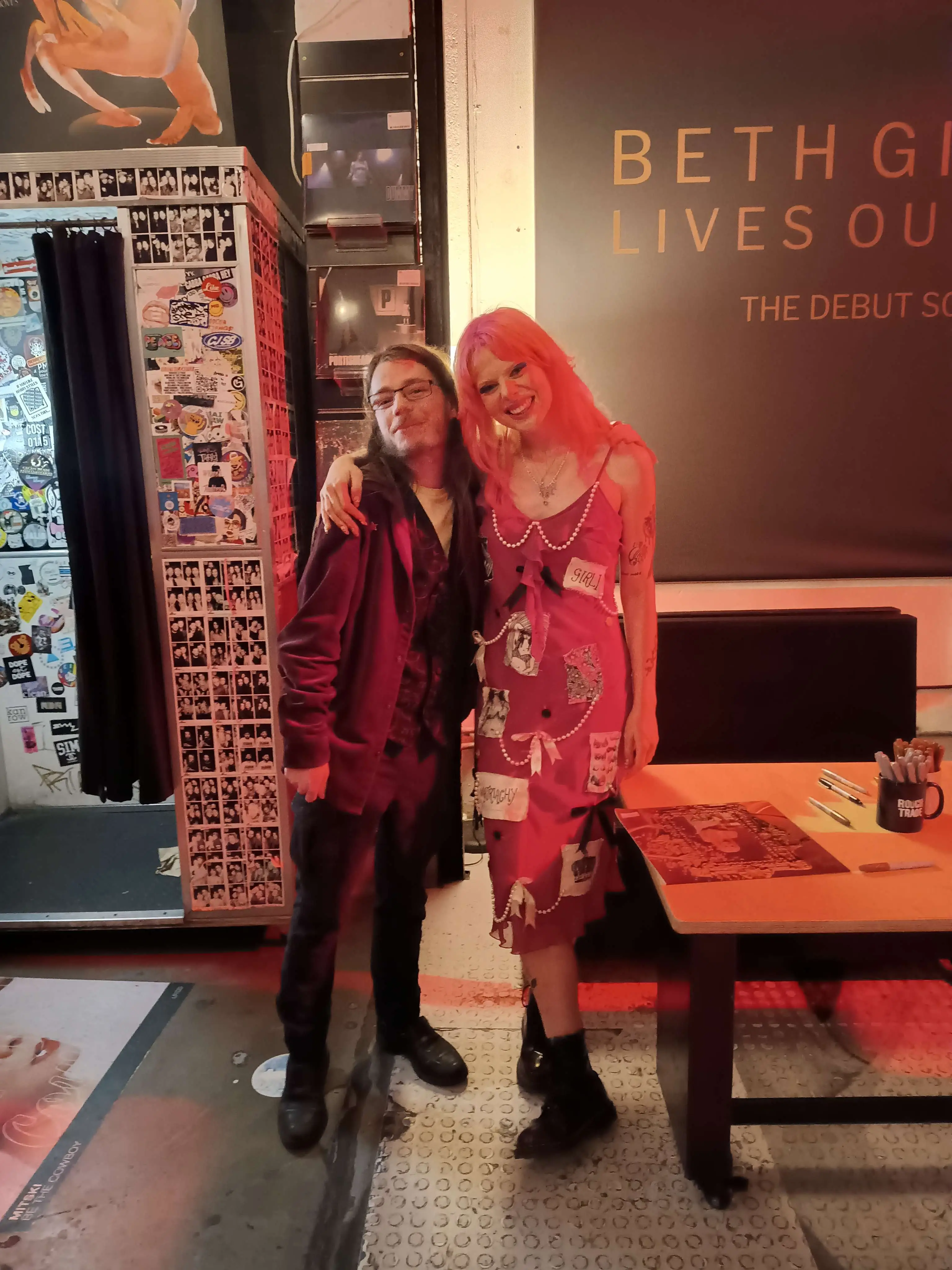 Elwood and Girli Posing for the camera