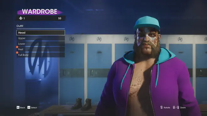 My character from the Saints Row reboot - With clothes on!