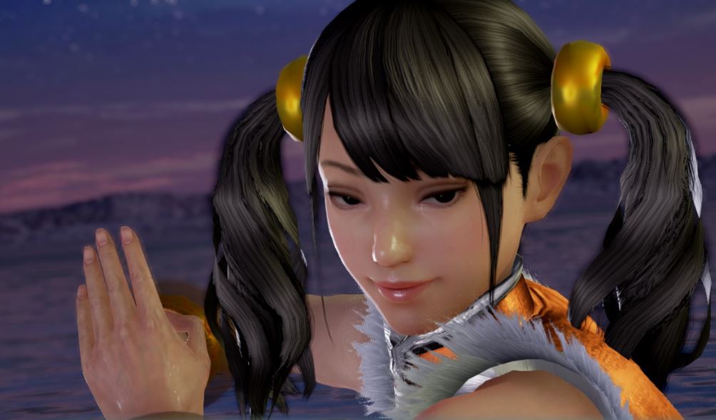 Xiaoyu Character Model turns sweaty over time