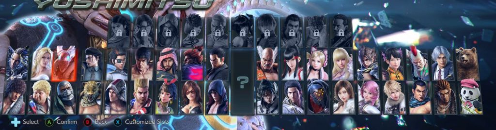 Tekken 7 Character Roster