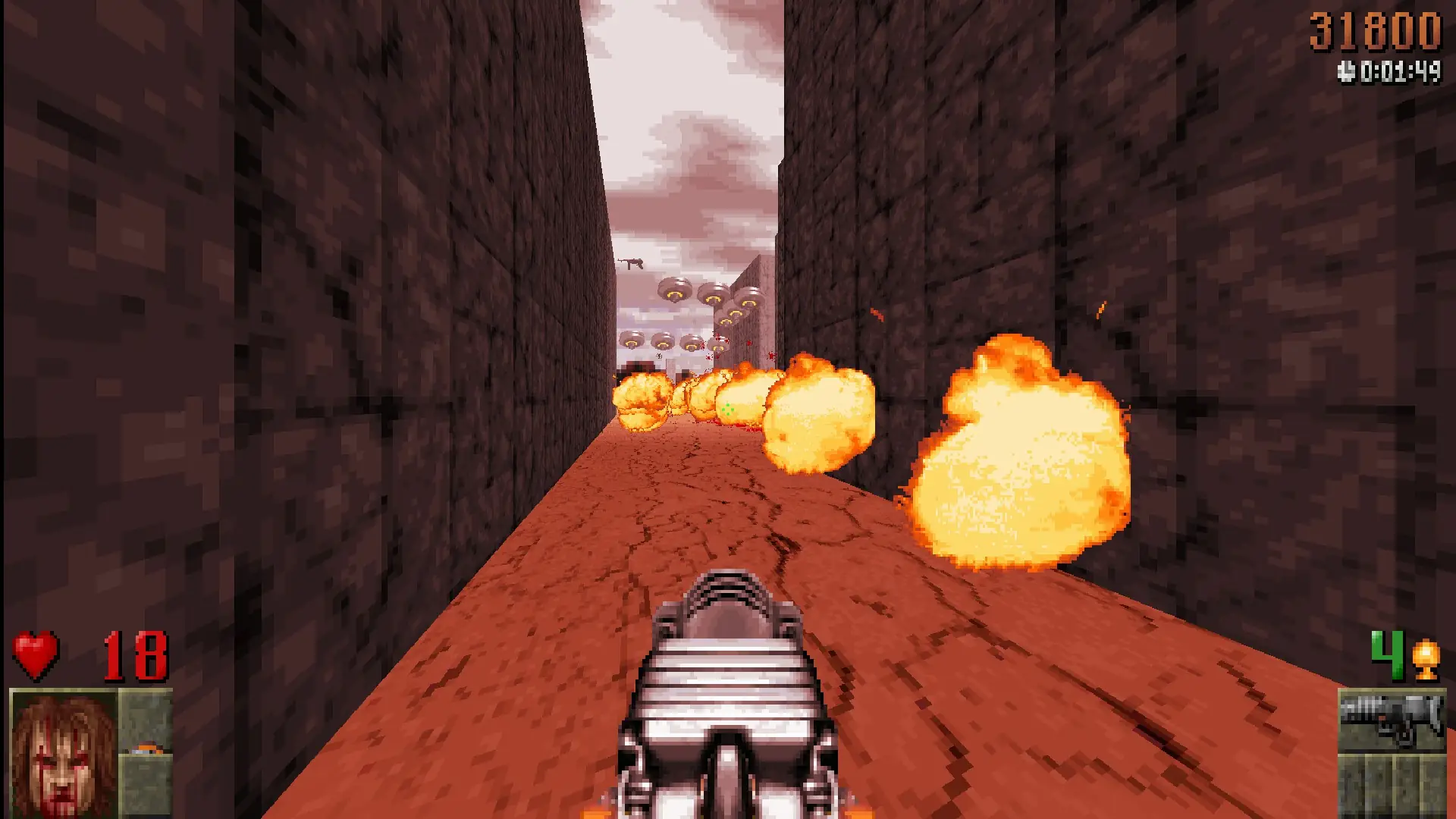 Rise of the Triad gameplay.