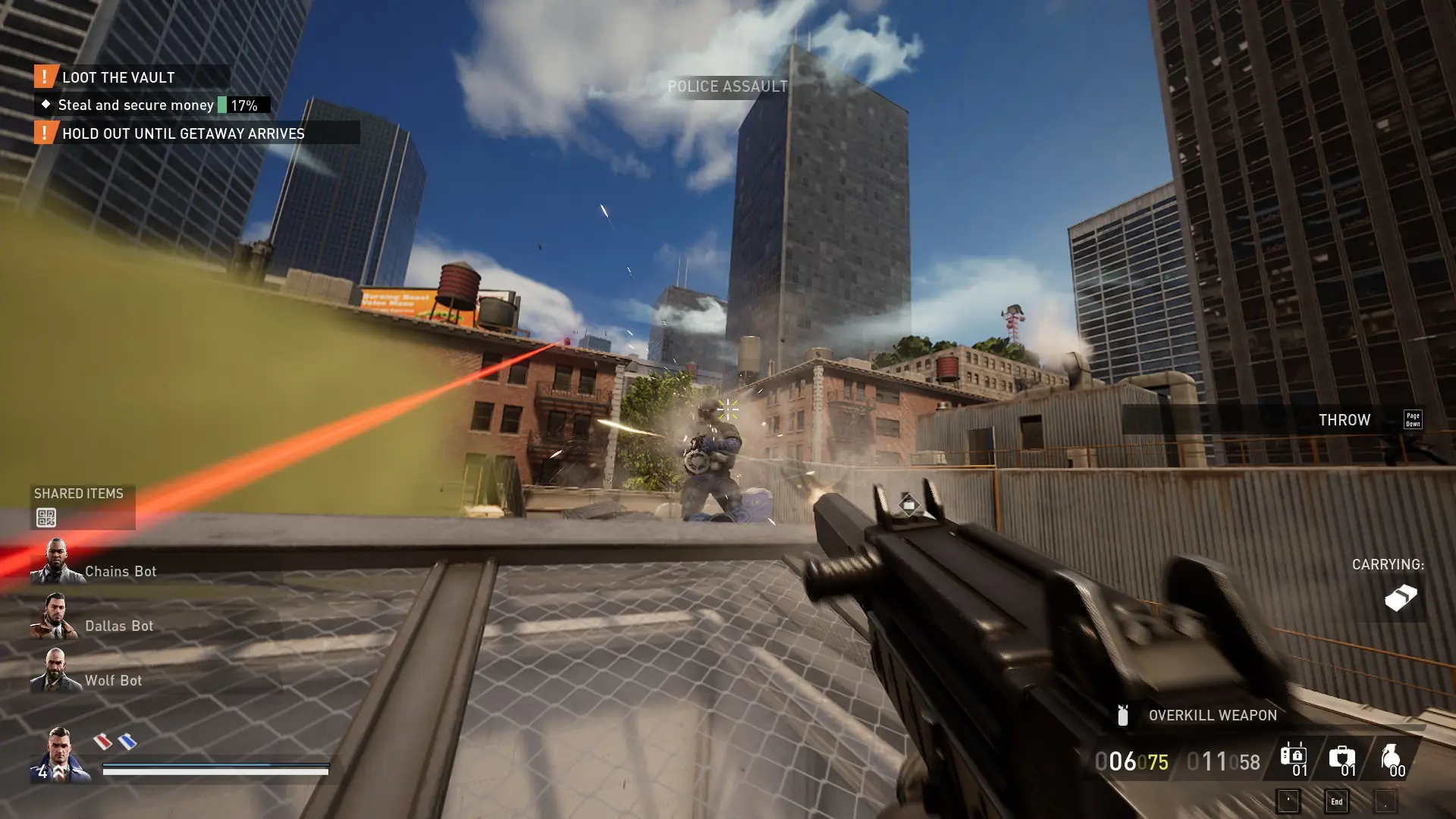 More combat in the third game