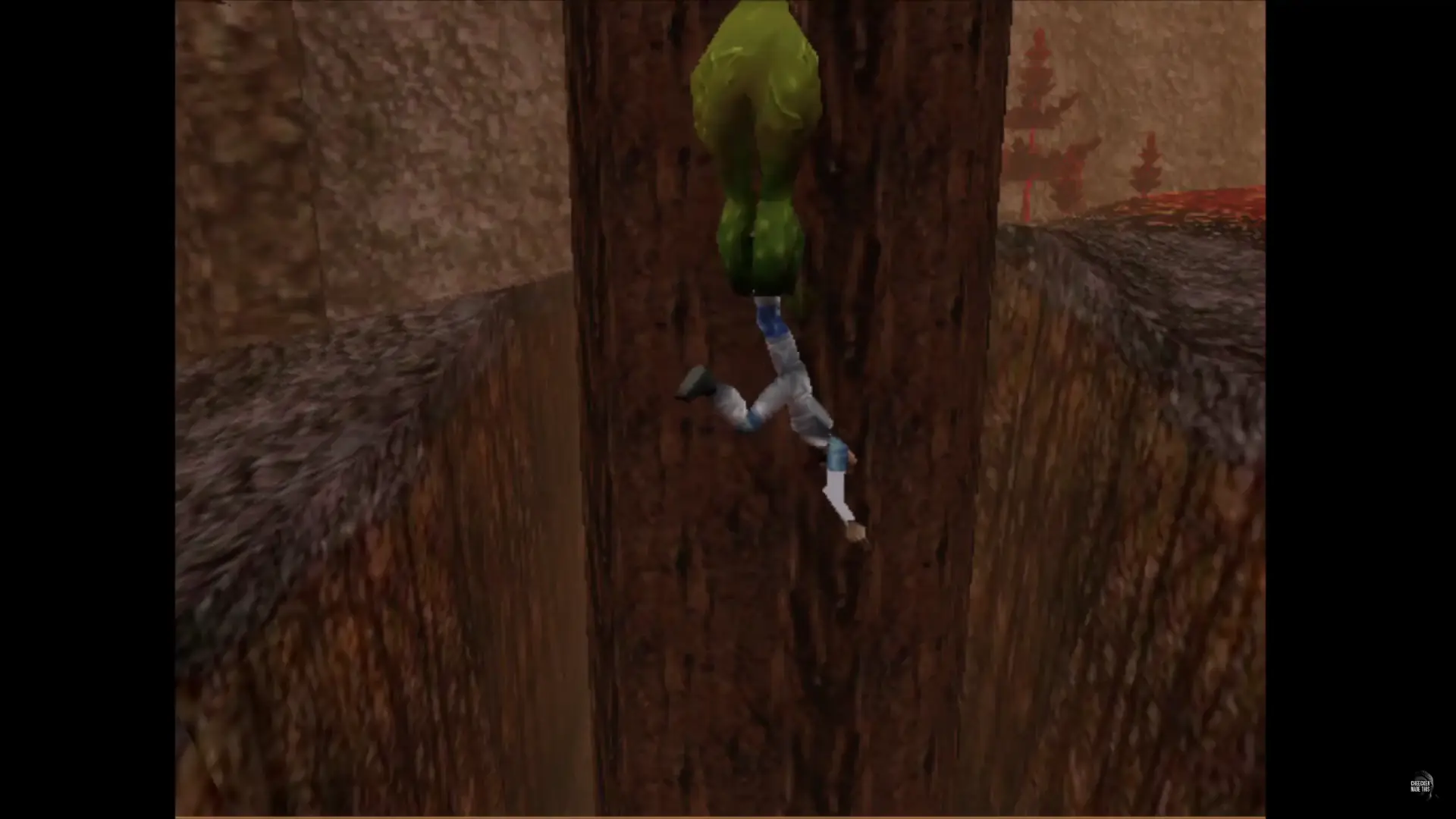 Miray gets caught by a carnivorous plant.