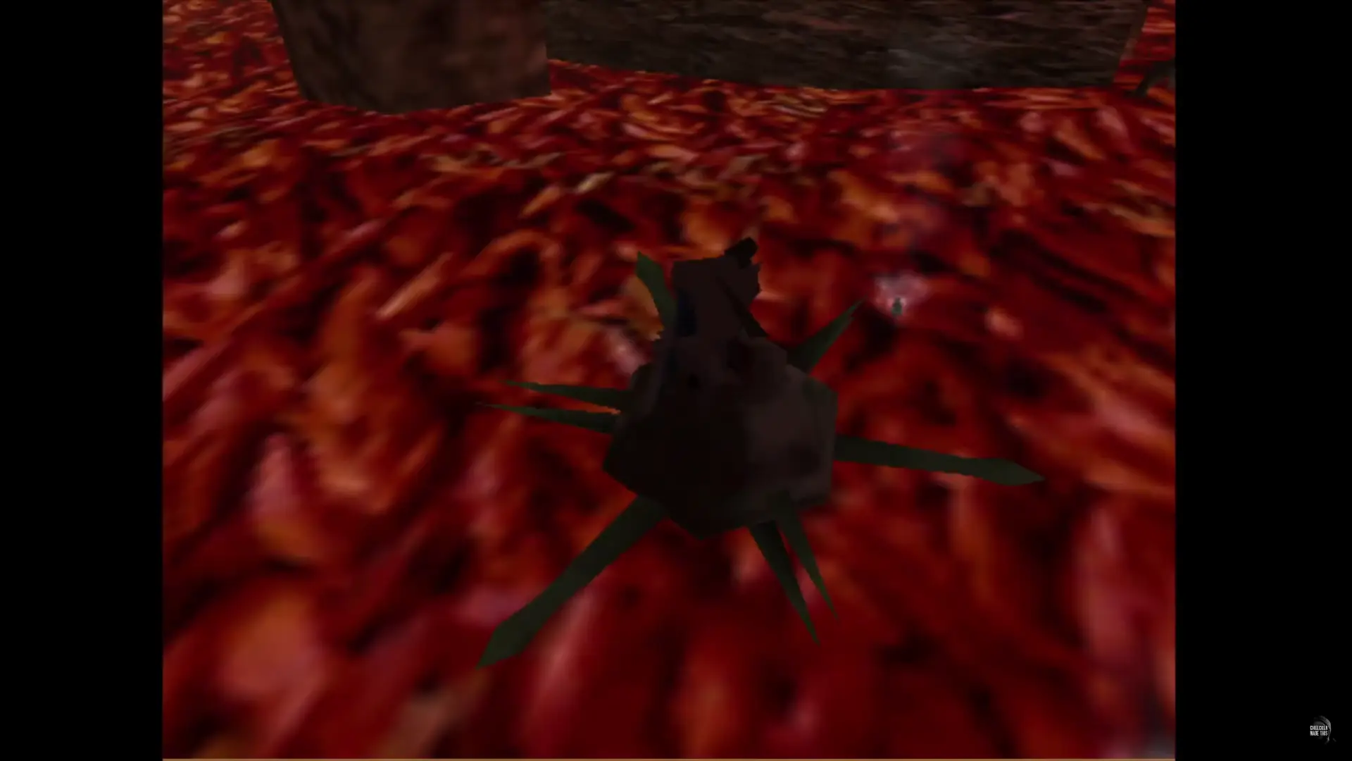 the protagonist was turned into a tasty meal!