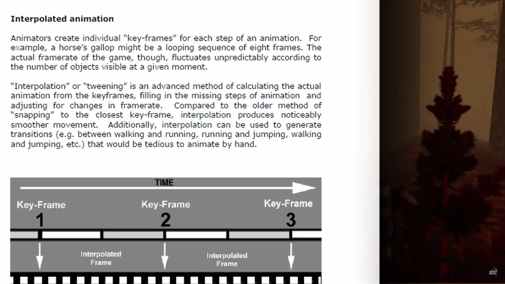 explaining interpolated animation
